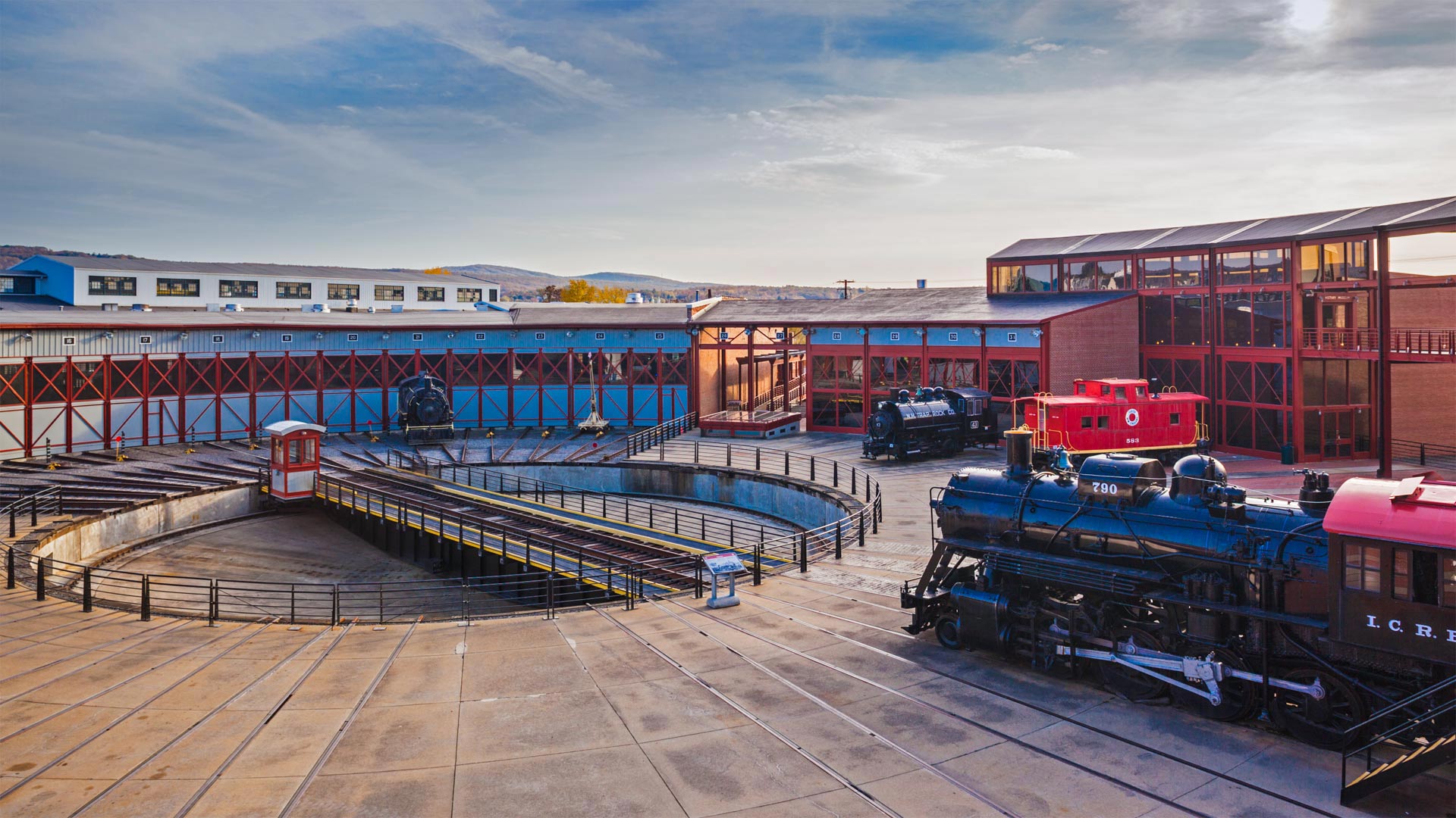 Steamtown National Historic Site in Scranton, Pennsylvania (© Walter Bibikow/Danita Delimont)(Bing United States)