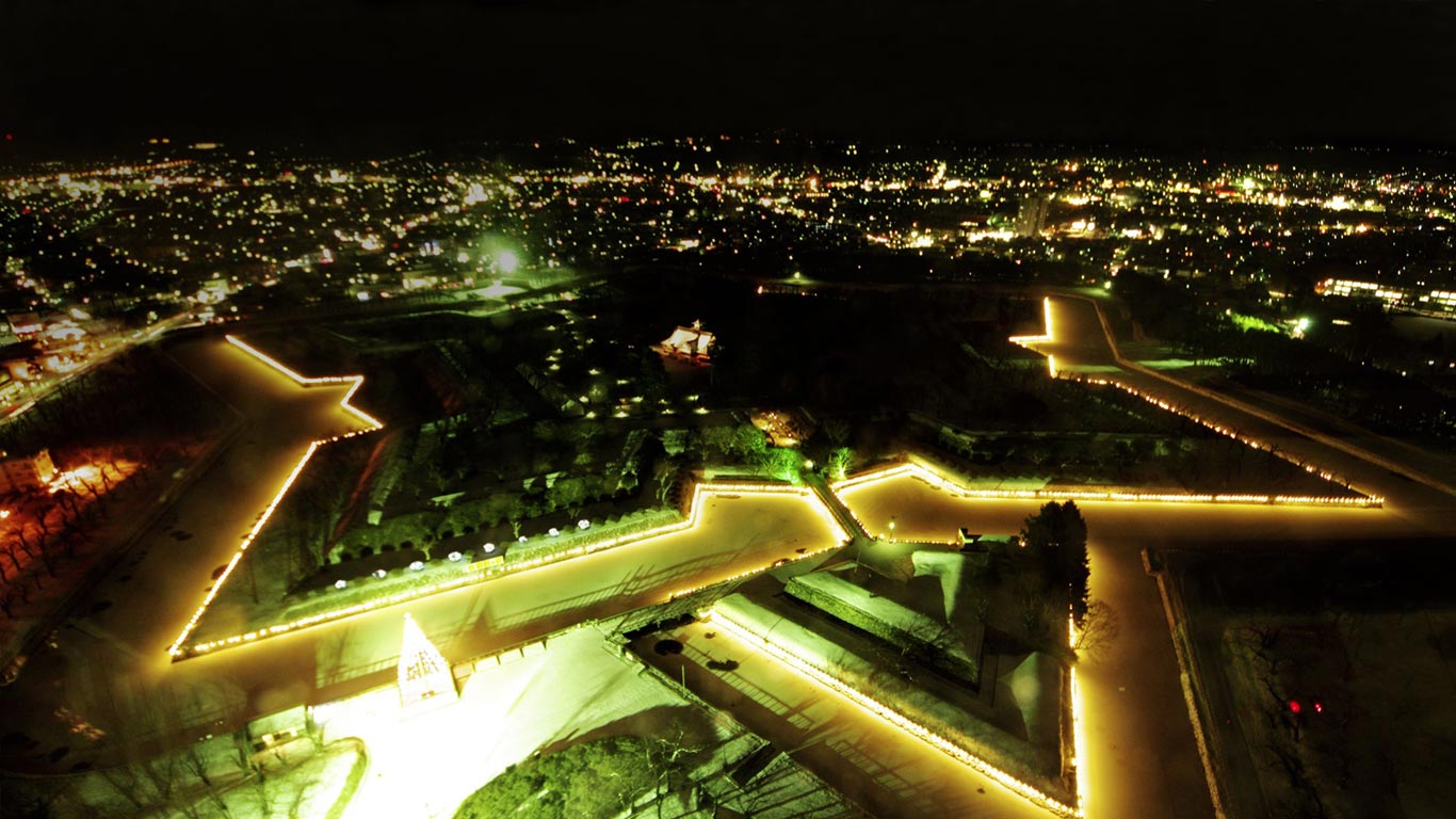 ｢五稜郭｣北海道, 函館 (© Image House/a.collectionRF/Panorama)(Bing Japan)