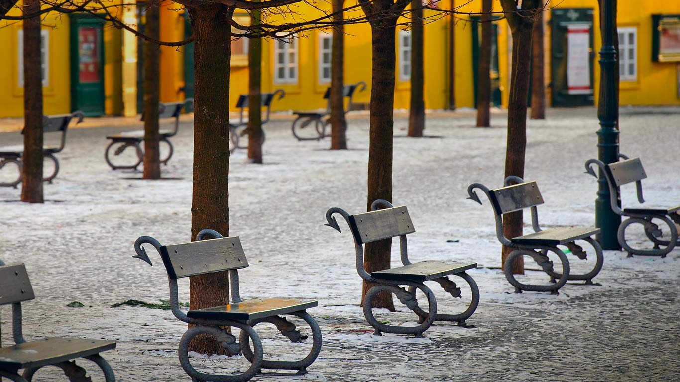 捷克，布拉格，坎帕岛 (© Gianluca Santoni/SIME/4Corners)(Bing China)