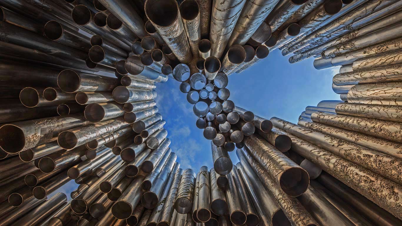 西贝柳斯纪念碑，芬兰赫尔辛基 (© Ville Heino/500px)(Bing China)