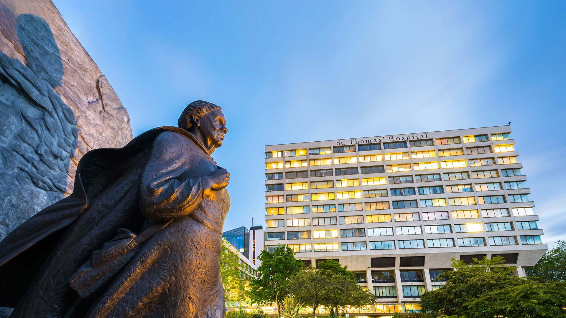 Statue of Mary Seacole at St Thomas