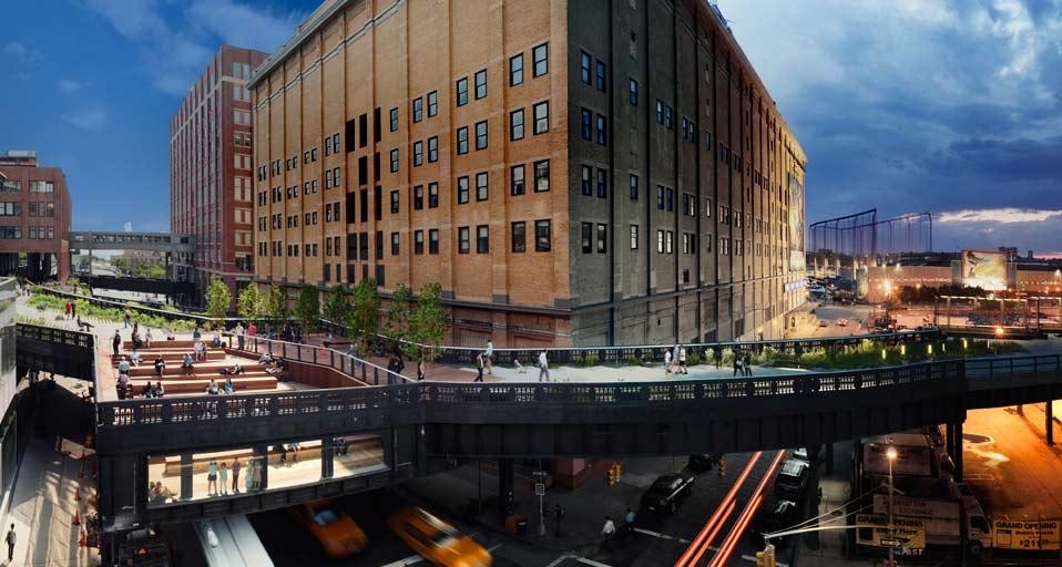 View of the High Line elevated park in New York City (© Stephen Wilkes/GalleryStock) &copy; (Bing United States)