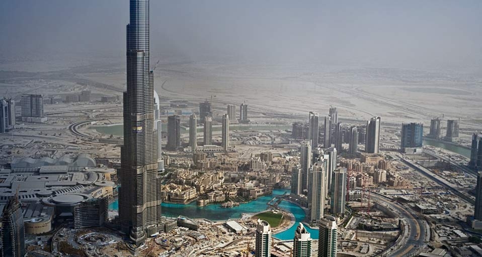 The world’s tallest building, Burj Khalifa, in downtown Dubai, United Arab Emirates -- Jens Neumann/Edgar Rodtmann/National Geographic &copy; (Bing United States)