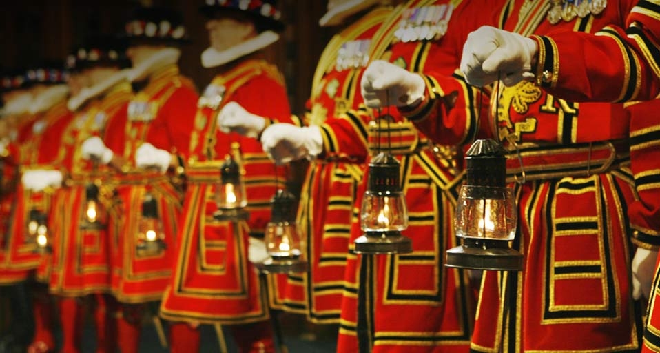 Yeomen of the Guard, Palace of Westminster - JOHNNY GREEN/AFP/Getty Images &copy; (Bing United Kingdom)