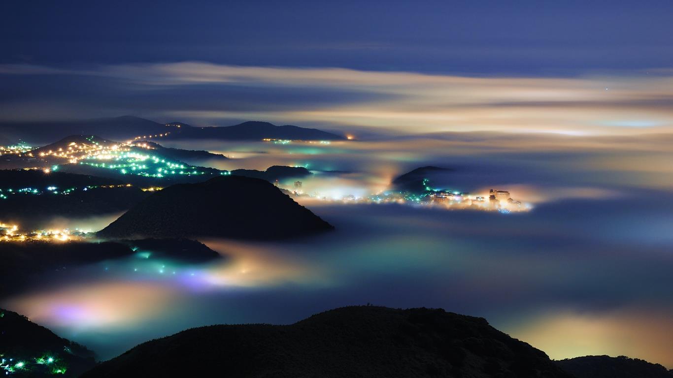 台湾台北，在阳明山自然公园内观景 (© Eason Lin Ladaga/Getty Images)(Bing China)