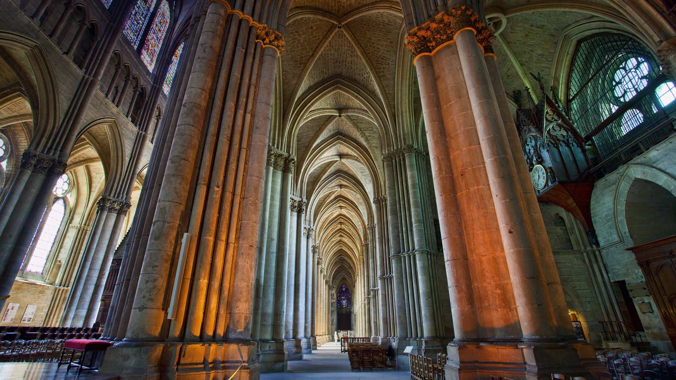 Kathedrale Notre-Dame von Reims, Département Marne, Frankreich (© Sylvain Sonnet/Corbis)(Bing Deutschland)