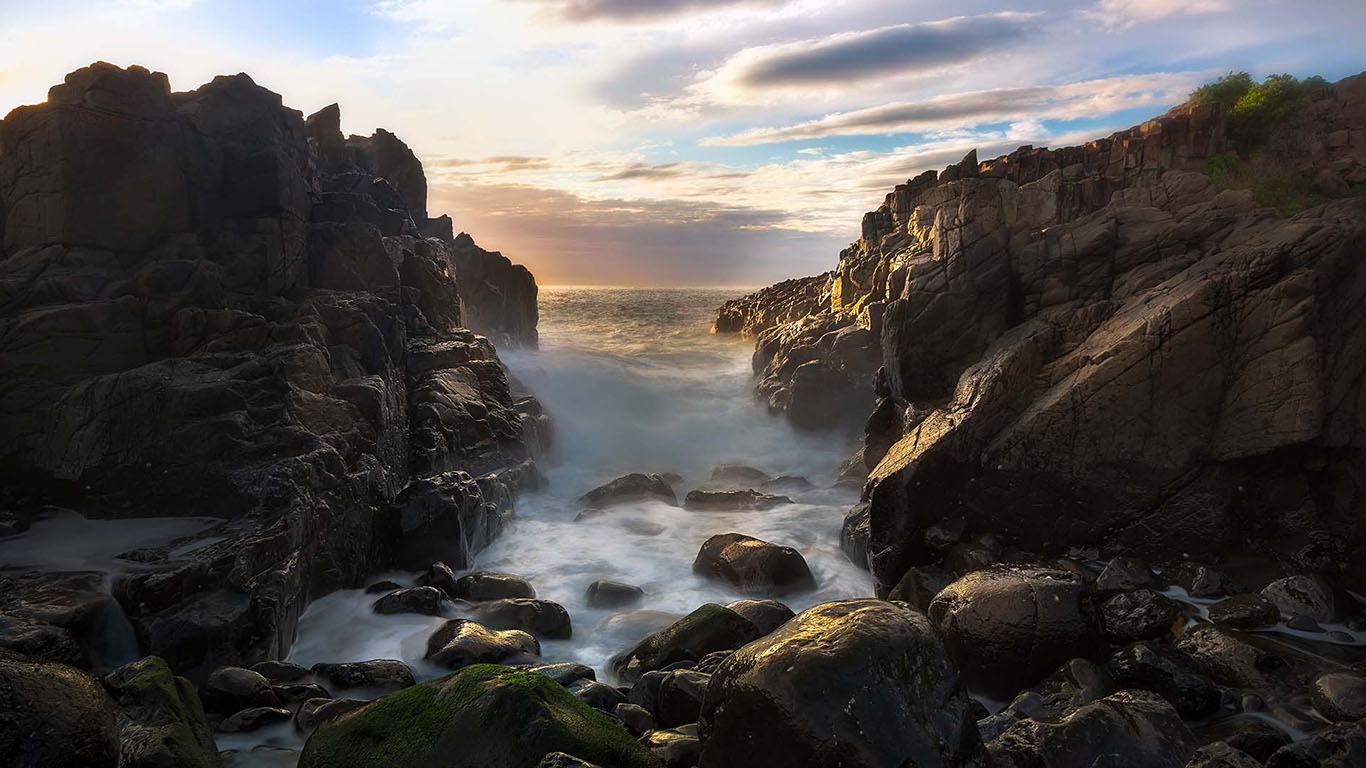 凯马Bombo Headland，新南威尔士州，澳大利亚 (© Attakorn Bk/Getty Images)(Bing China)