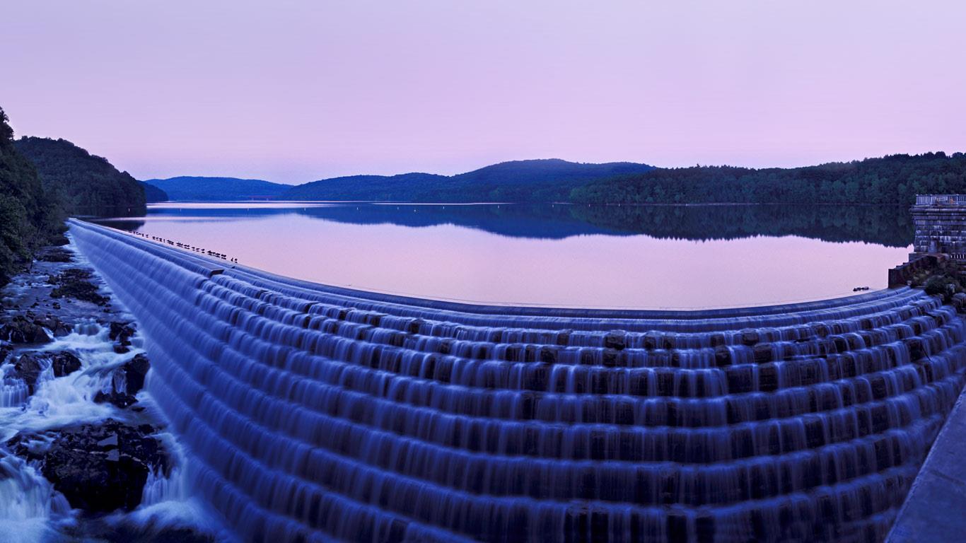 New-Croton-Talsperre in Croton, New York (© Greg Miller/Gallery Stock)(Bing Deutschland)